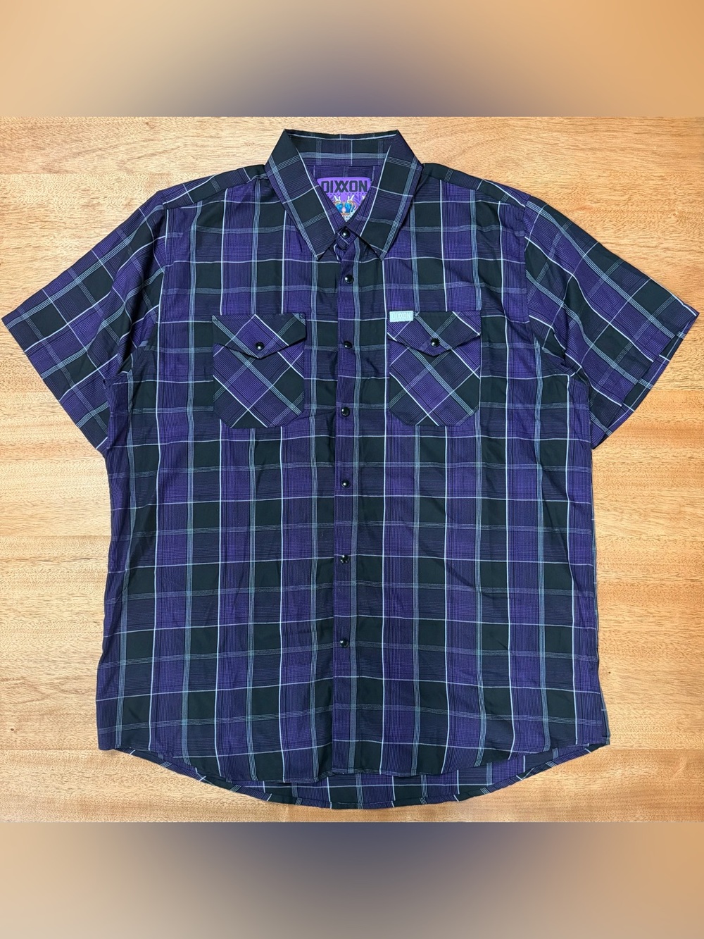 Dixxon - Men’s “Kingdom” Limited Release Bamboo Blend Button Up Shirt, Size XL